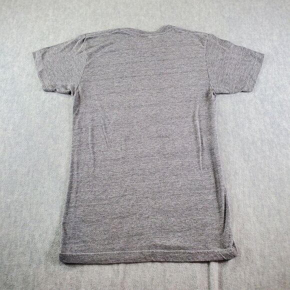 Charlie Hustle Shirt Mens Small Gray Love Heart Kansas City Short Sleeve Tee - Picture 5 of 6